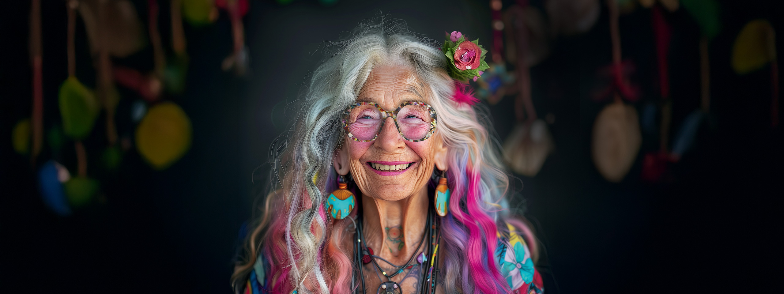 FUNK/SCHUSTER: Alte Dame mit Brille